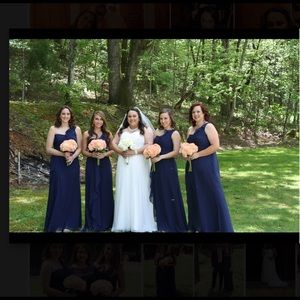 Navy Bridesmaid dress